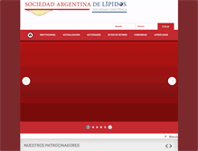 Tablet Screenshot of lipidos.org.ar